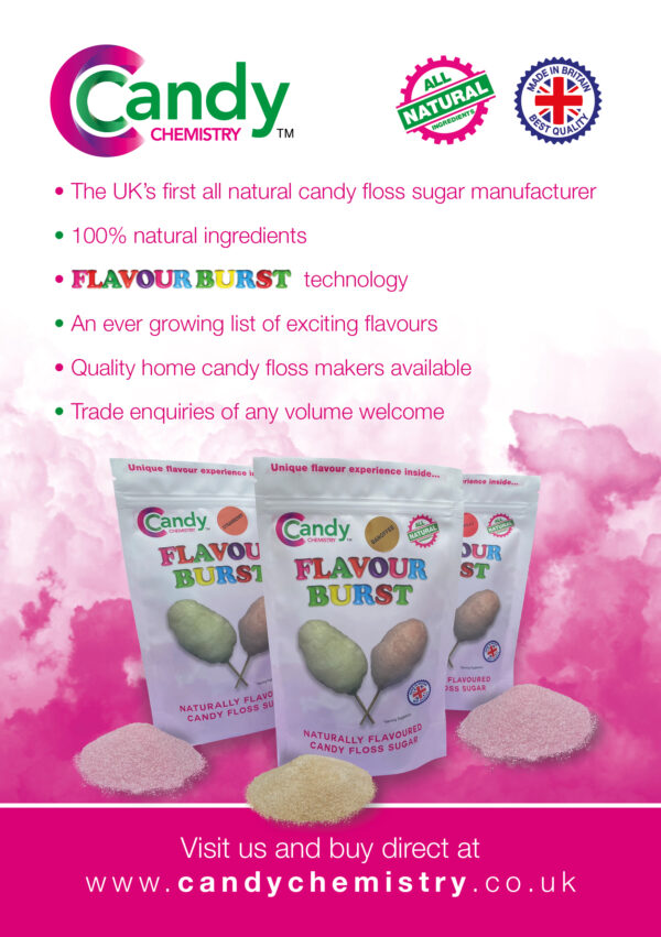 'CHOOSE ANY 6 FLAVOURS' - Natural Gourmet Candy Floss - Image 3