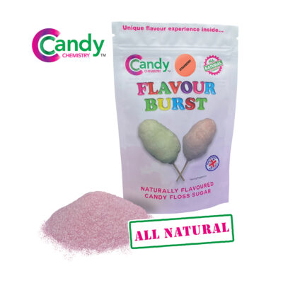 Strawberry Flavour Burst Candy Floss Sugar