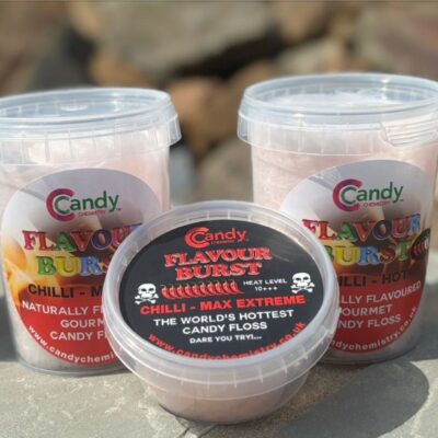 Chilli Flavour Burst Natural Gourmet Candy Floss - Selection Pack