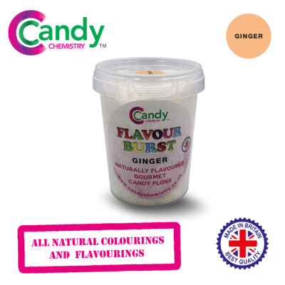 Ginger Flavour Burst Natural Gourmet Candy Floss