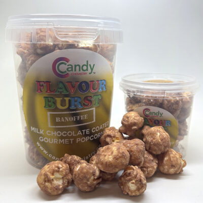 Banoffee Milk Chocolate Coated Gourmet Popcorn 20g & 75g