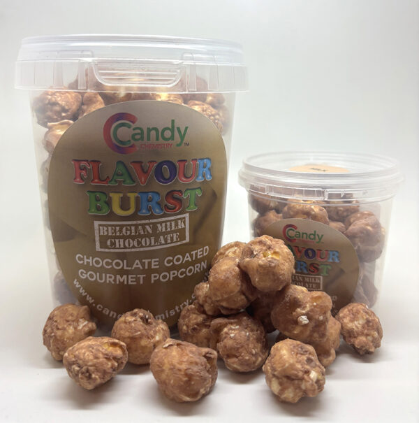 Belgian Milk Chocolate Coated Gourmet Popcorn 20g & 75g