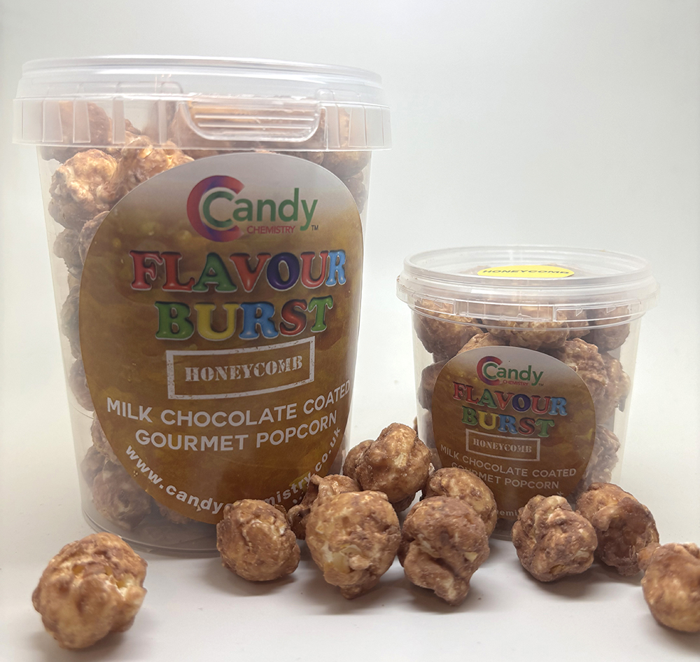 Honeycomb Milk Chocolate Coated Gourmet Popcorn 20g & 75g