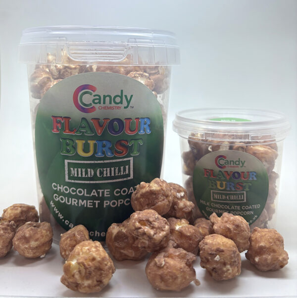 Chilli (MILD) Chocolate Coated Gourmet Popcorn 20g & 75g