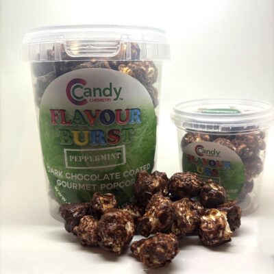 Peppermint Dark Chocolate Coated Gourmet Popcorn 20g & 75g