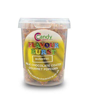 Banoffee Milk Chocolate Coated Gourmet Popcorn 20g & 75g