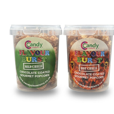 Chilli Chocolate Coated Gourmet Popcorn - MILD + HOT 80g (Twin Pack)